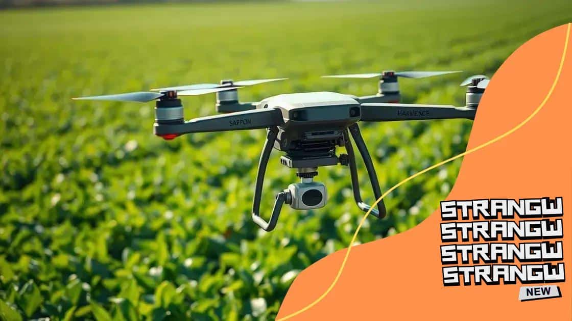 How drones collect agricultural data