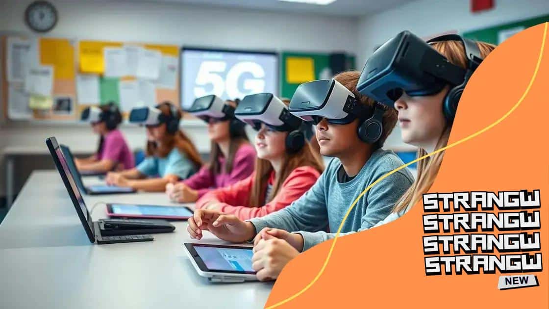 Enhancing student engagement with 5G