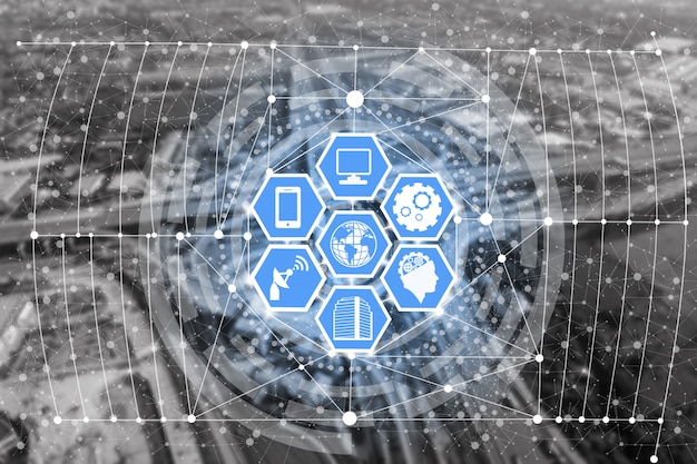 An intricate network of interconnected gears and circuits, overlaid with data visualizations and health icons, symbolizing the complex interdependencies within the US healthcare system and economy. The background is subtle and emphasizes analytical precision.