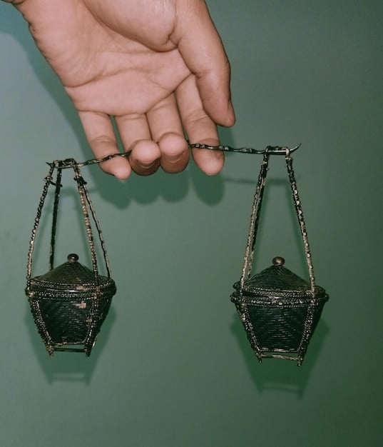 A conceptual image of a balanced scale, with one side representing rehabilitation programs and the other representing incarceration, illustrating the shift in criminal justice reform.