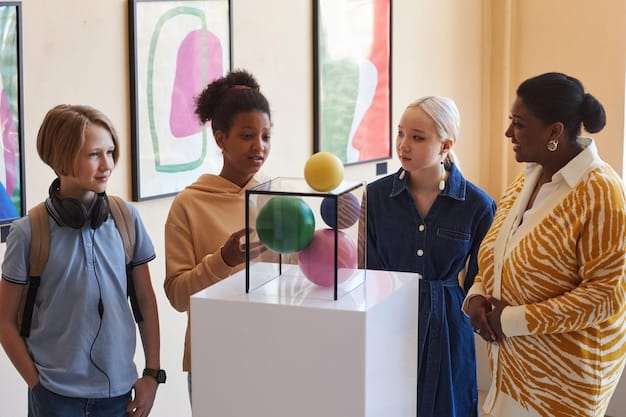 A diverse group of people from different backgrounds engaged in discussion with a scientist, symbolizing public engagement and ethical discourse around advanced scientific topics.