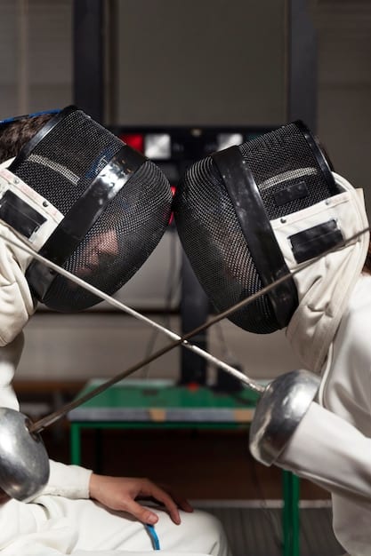 Engineers in cleanroom suits meticulously inspecting a section of the James Webb Space Telescope's sunshield, showing detailed focus on the tensioning cables and deployment mechanisms.