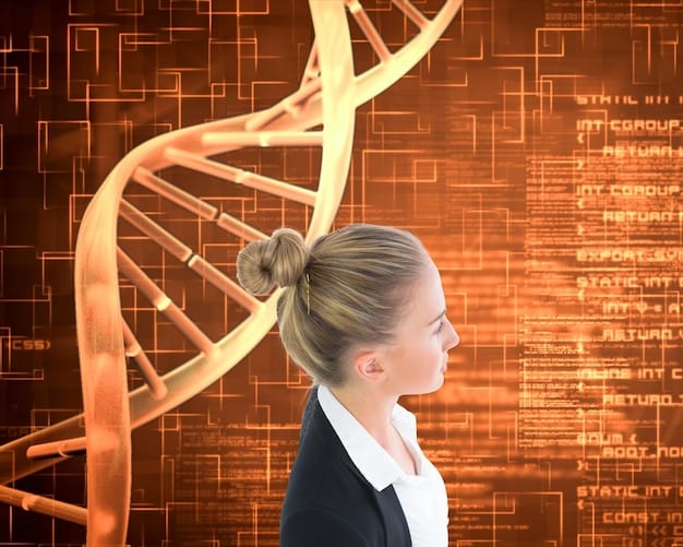 A conceptual image representing the ethical considerations of gene editing. The image shows a DNA strand split in half, with one side representing the potential benefits of CRISPR and the other side representing the potential risks and ethical dilemmas. Sepia toning connotes past transgressions of science with people. Representing Breakthrough Gene Editing Technology: CRISPR's Potential to Eradicate Inherited Diseases by 2030.