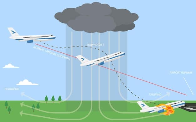 A diagram illustrating how a weakened jet stream leads to more extreme weather events. The diagram shows the jet stream meandering significantly, causing weather patterns to stall in certain locations. Labeled areas highlight heat waves, droughts, and floods. Captures the shift in atmospheric patterns behind the rise in extreme weather.