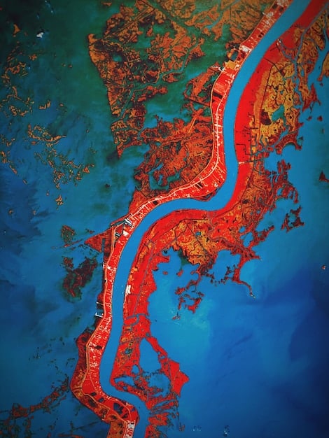 A detailed bathymetric map showing the location and depth of the Mariana Trench, highlighting the Challenger Deep, the deepest known point in the ocean. The map illustrates the extreme depths where The Discovery of a New Species of Deep-Sea Fish was made, emphasizing the unique biodiversity supported by this environment.