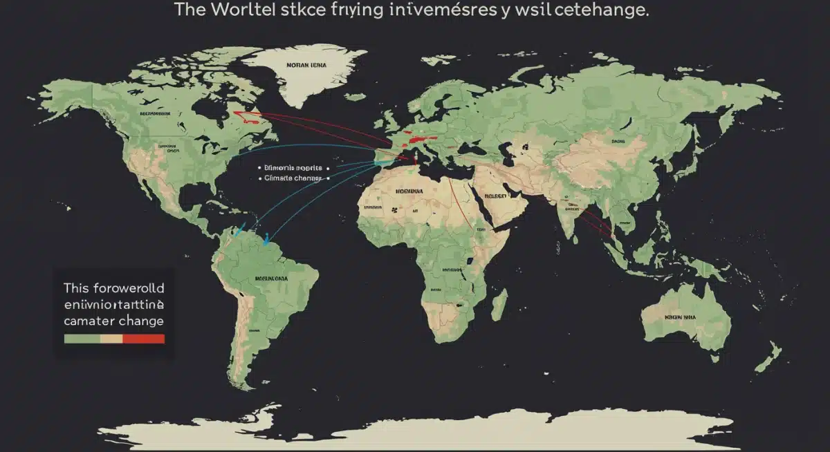 Interconnected global economies influencing US environmental policy decisions and challenges.