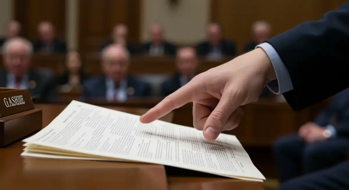 Detailed legislative document clause discussed in a political context.