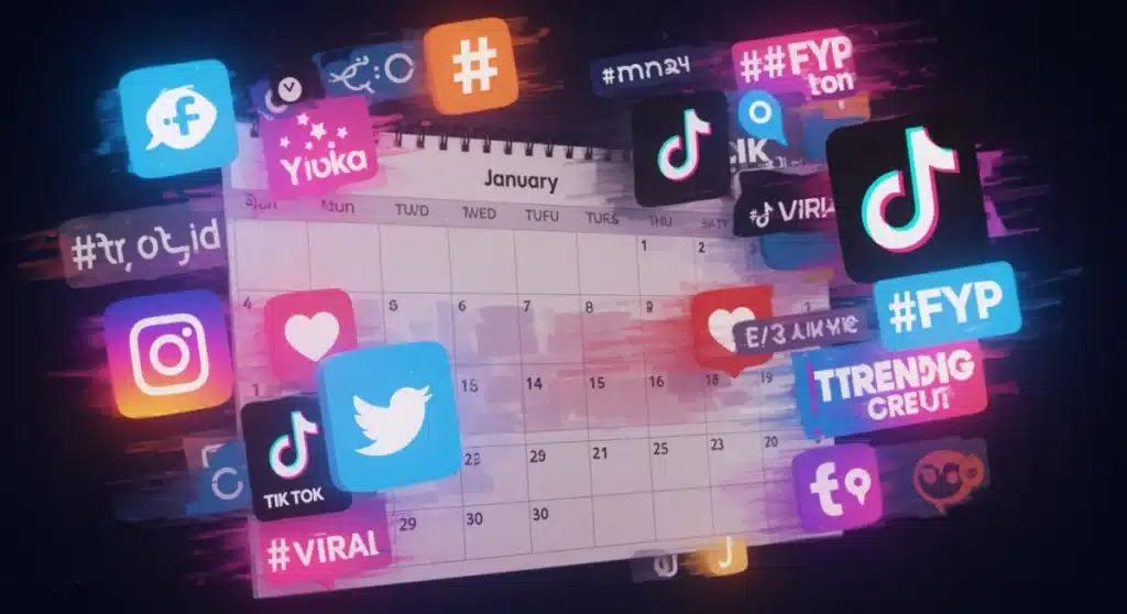 Viral Phenomena January 2025: Top 4 Social Media Trends