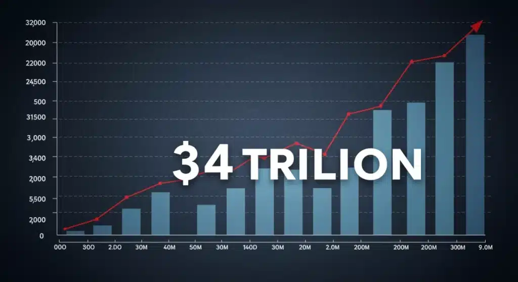 US National Debt Surpasses $34 Trillion: What You Need to Know