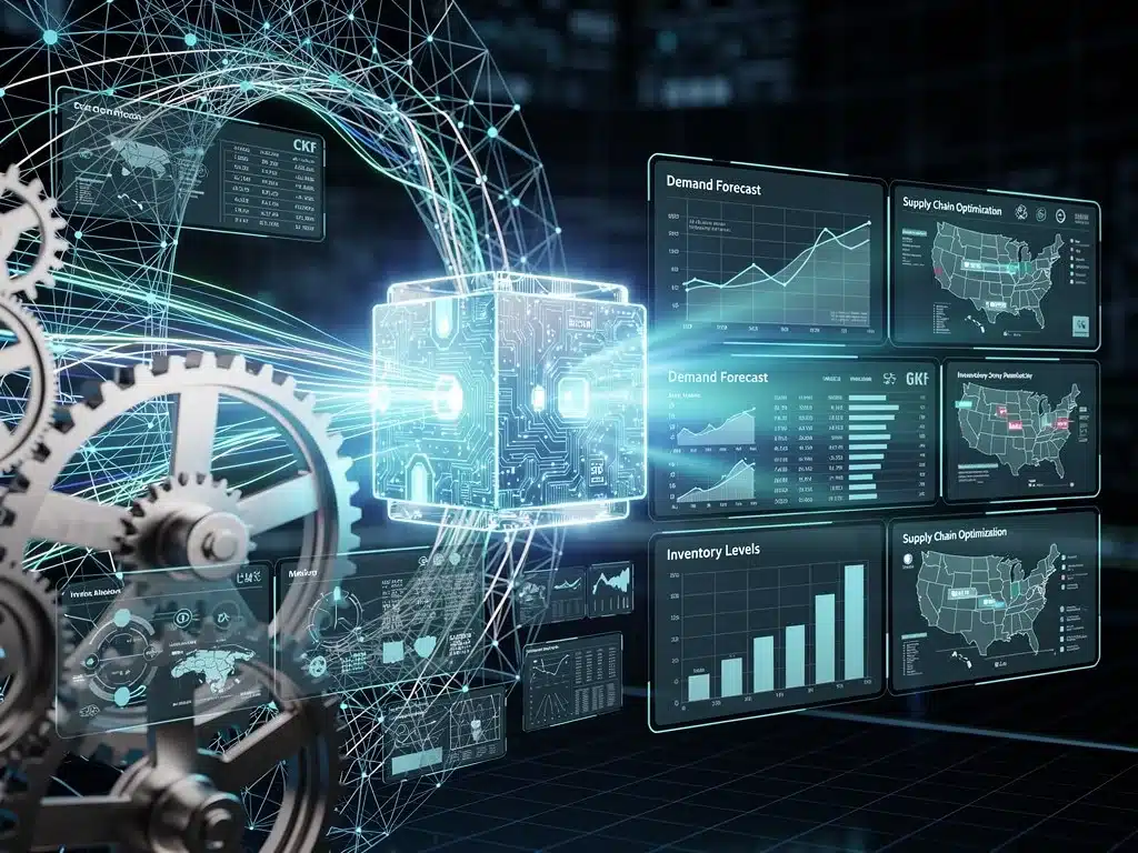 AI optimizing U.S. retail inventory and supply chain management