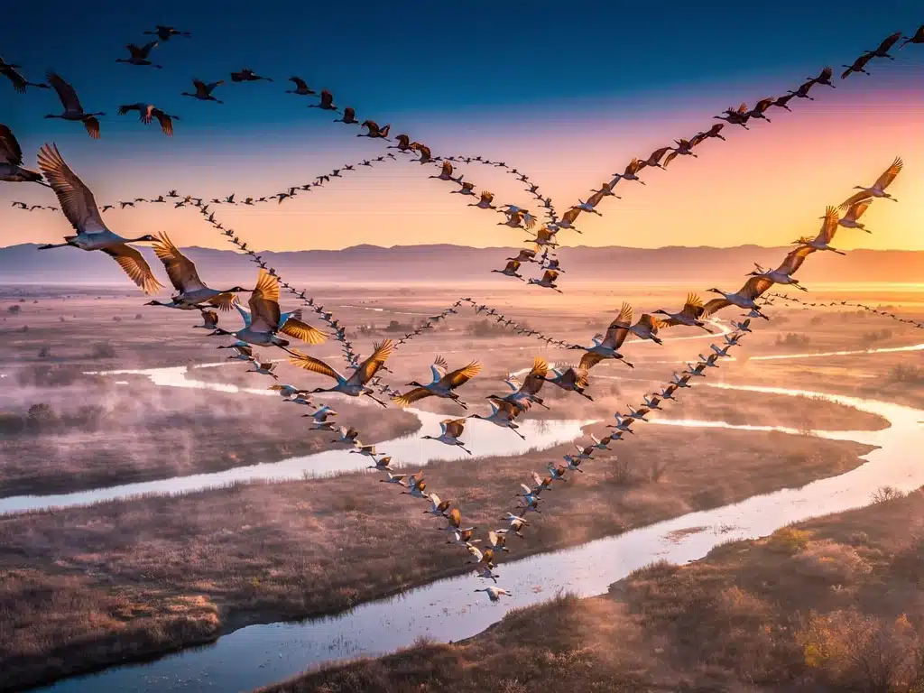 Synchronized Bird Migrations 2026: A US Phenomenon