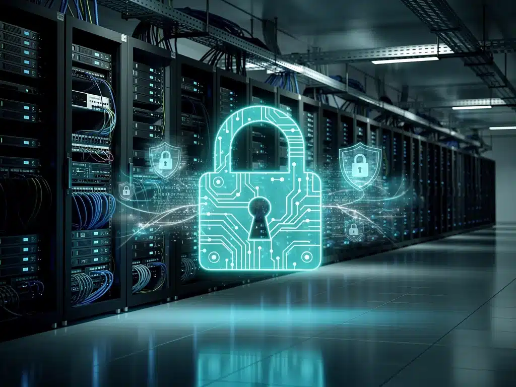 Secure data center with robust cybersecurity defense infrastructure